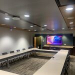 conference room AV setup